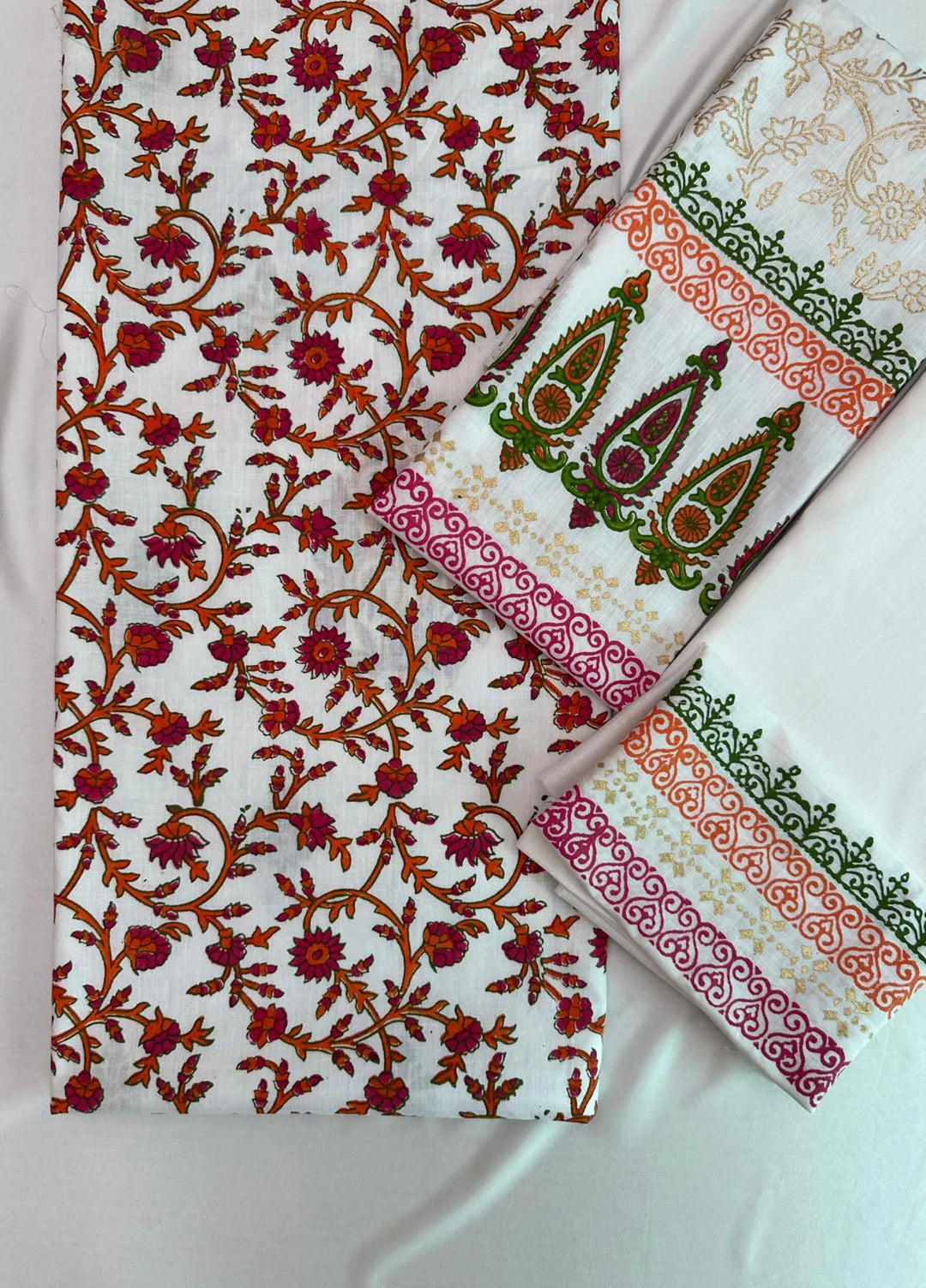 Adaa By Mahnoor Printed Cotton Lawn Suits Unstitched 2 Piece Dazzling - Summer Collection