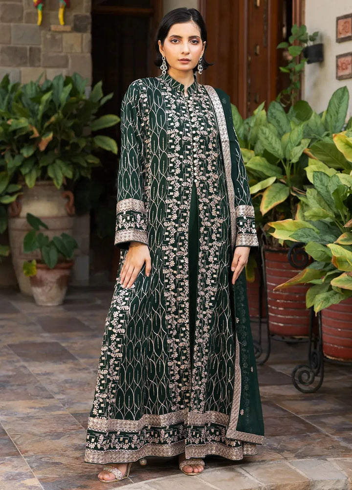 Adams Couture Pret Embroidered Chiffon 3 Piece Suit Gulposh