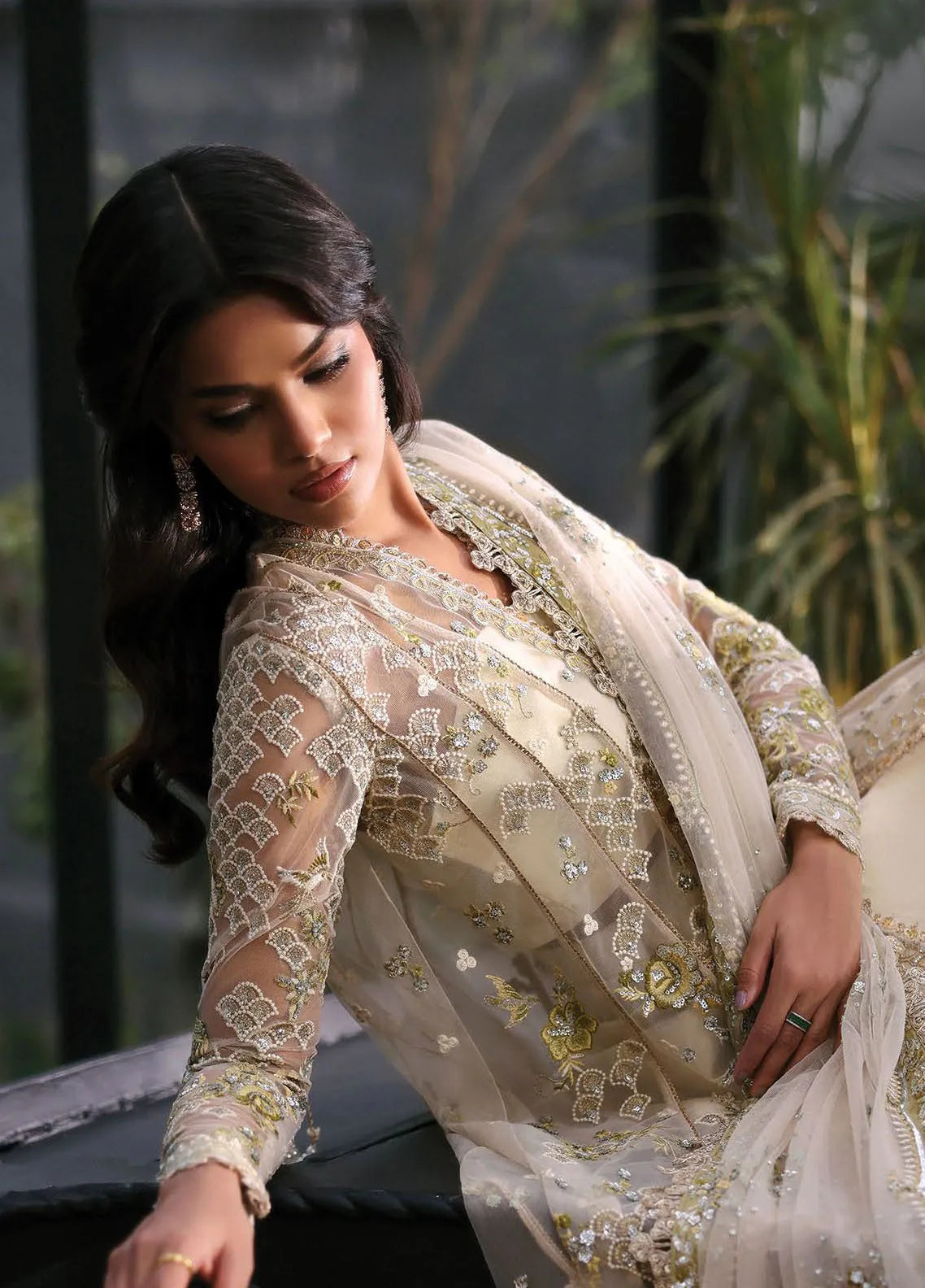 Afrozeh Embroidered  Suits Unstitched 3 Piece AF22B 002 Rangreza - Bridal Collection