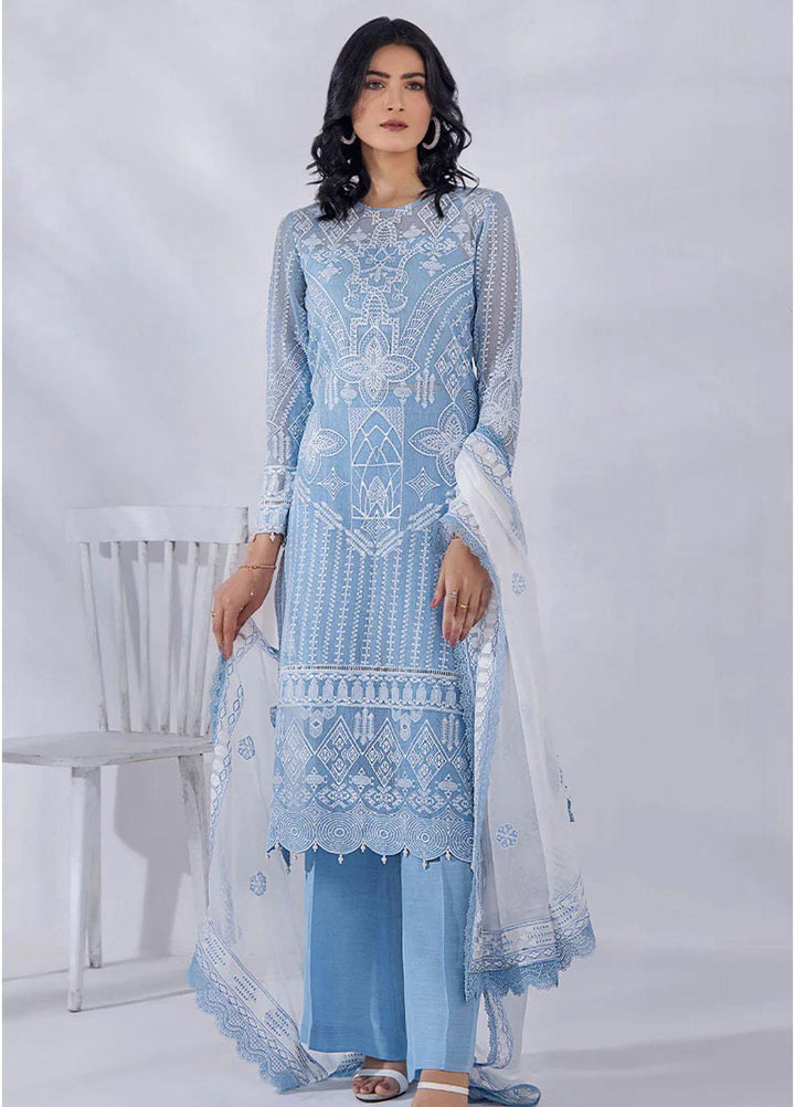 Afreen By Malook Embroidered Net Suits Unstitched 4 Piece MLK23AF Anira - Festive Collection