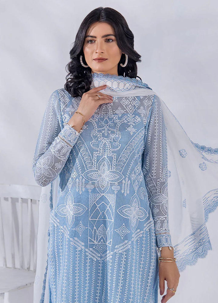 Afreen By Malook Embroidered Net Suits Unstitched 4 Piece MLK23AF Anira - Festive Collection