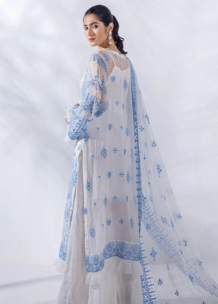 Afreen By Malook Embroidered Chiffon Suits Unstitched 4 Piece MLK23AF Julia - Festive Collection