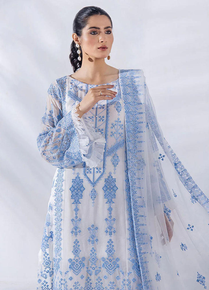 Afreen By Malook Embroidered Chiffon Suits Unstitched 4 Piece MLK23AF Julia - Festive Collection