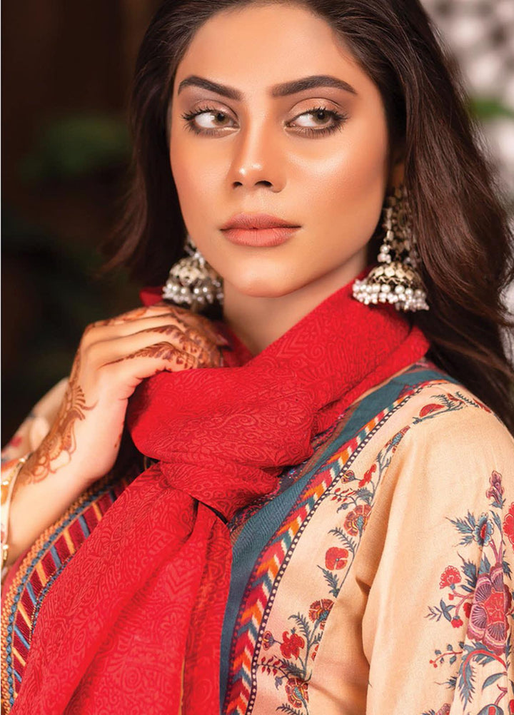 Afreen by Zebaish Embroidered Lawn Suits Unstitched 3 Piece ZSH21AR DE-02 - Summer Collection
