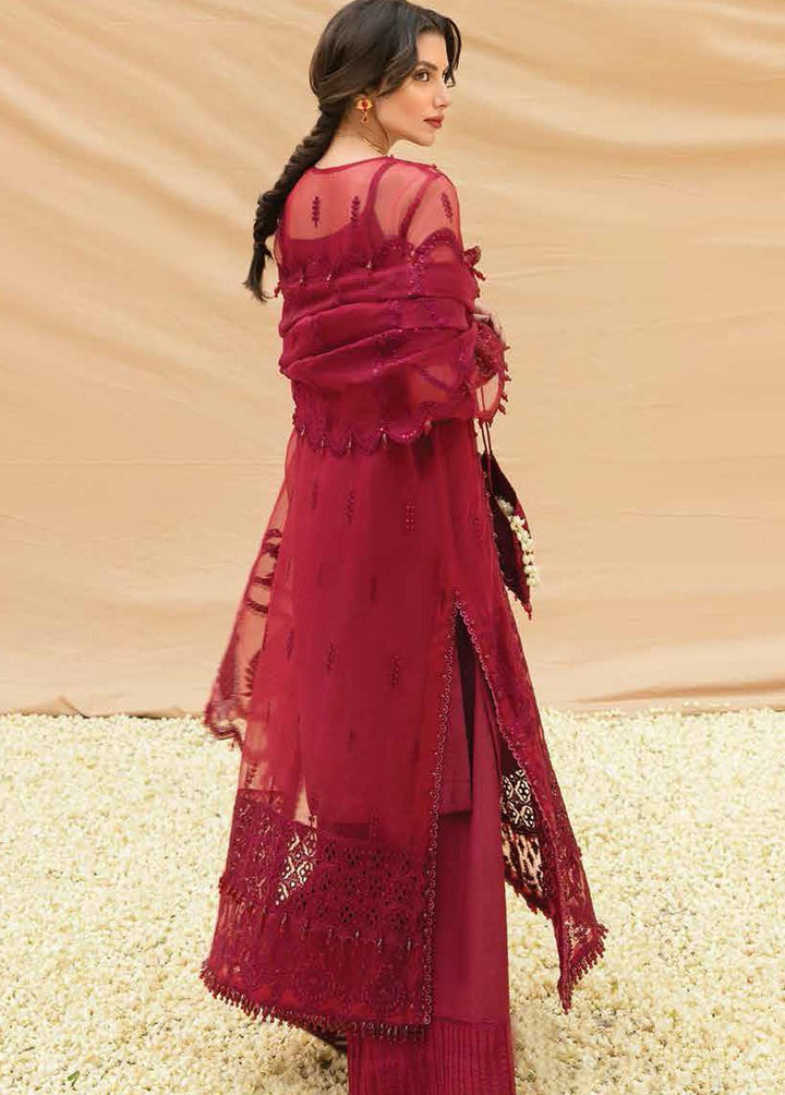 Dhoop Kinara By Afrozeh Embroidered  Suits Unstitched 3 Piece AF22DK 04 Marjaan - Luxury Formals Collection