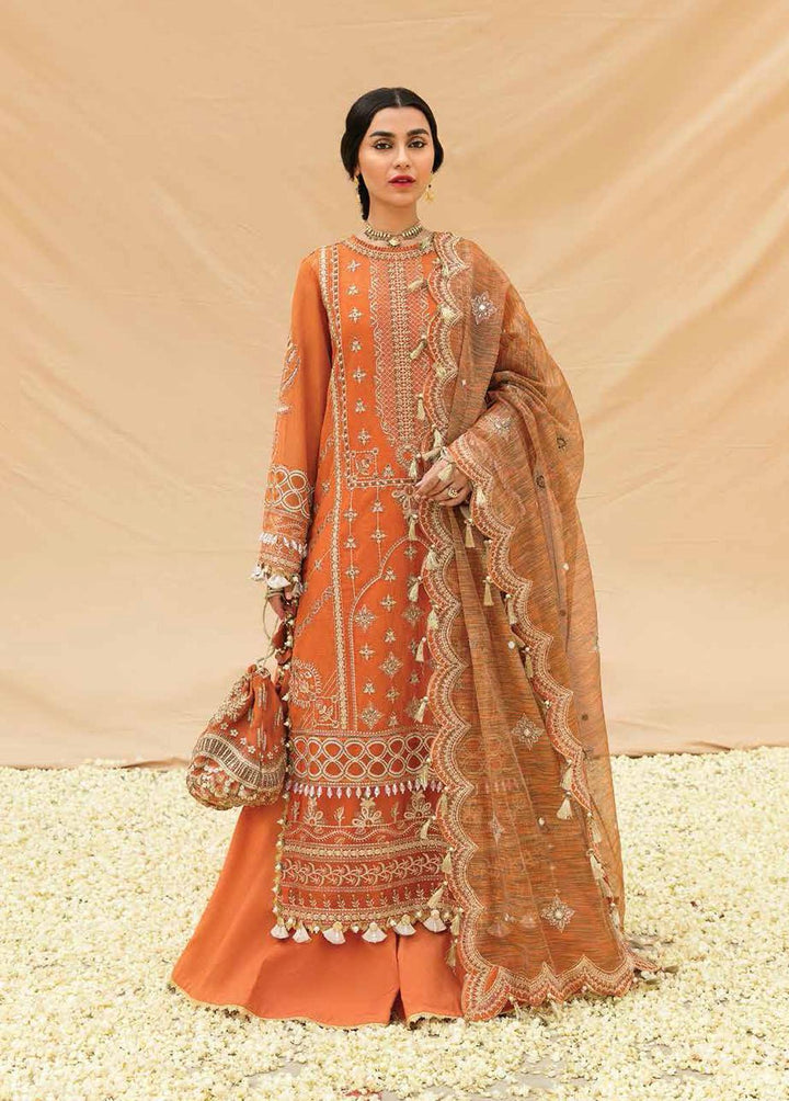 Dhoop Kinara By Afrozeh Embroidered  Suits Unstitched 3 Piece AF22DK 09 Amira - Luxury Formals Collection