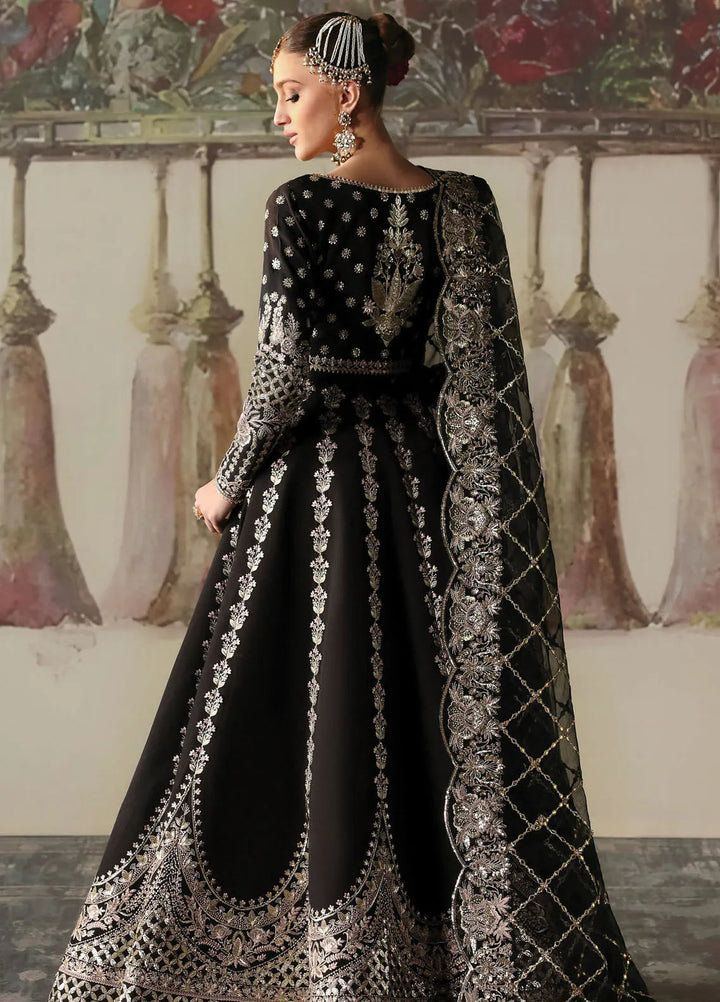 Afrozeh Embroidered Silk Suits Unstitched 3 Piece AF25DS D-06 Husnara - Formals Collection