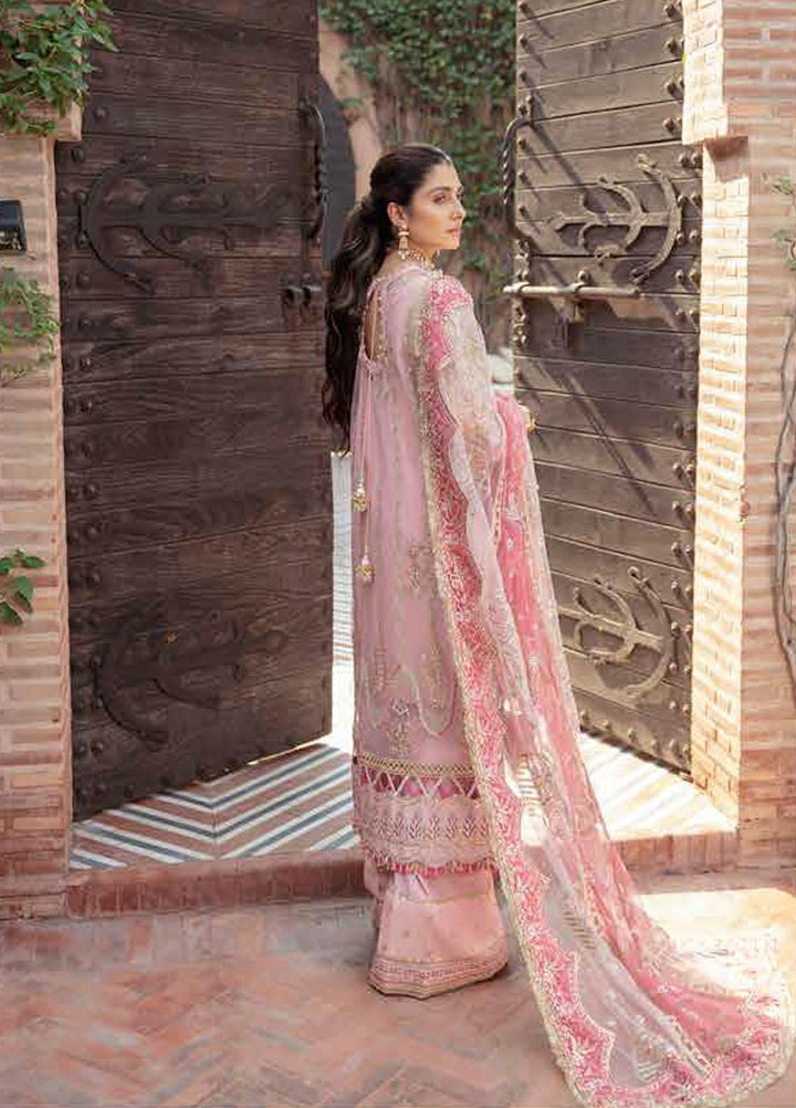 Afrozeh Embroidered Net Suits Unstitched 3 Piece AF21HW INAYAT - Formals Wedding  Collection