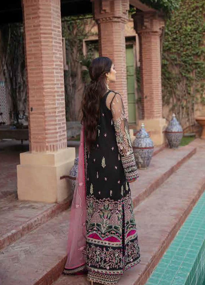 Afrozeh Embroidered Net Suits Unstitched 3 Piece AF21HW KIARA - Formals Wedding  Collection