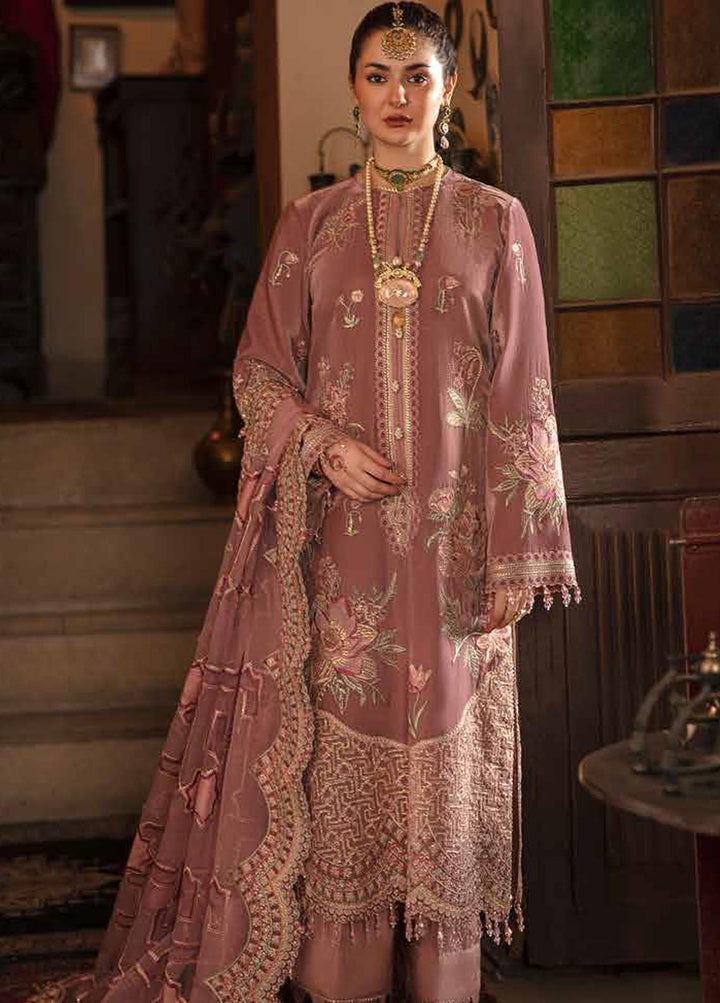Nagma By Afrozeh Embroidered Velvet Suits Unstitched 3 Piece AF21NV 01 Roshanara - Luxury Collection