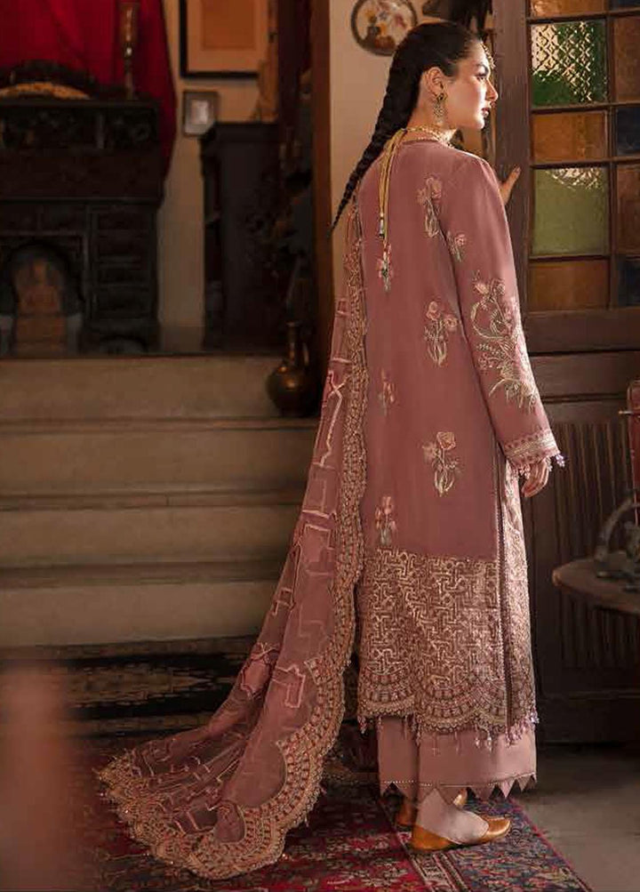 Nagma By Afrozeh Embroidered Velvet Suits Unstitched 3 Piece AF21NV 01 Roshanara - Luxury Collection