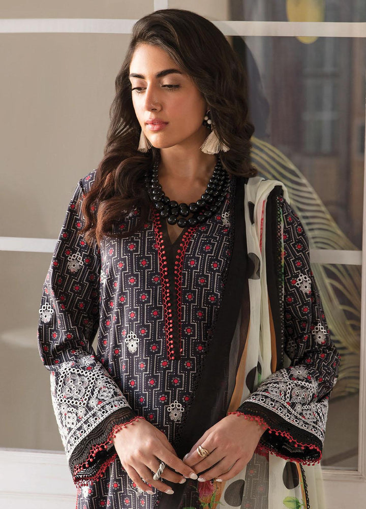 Afrozeh Embroidered Lawn Suits Unstitched 3 Piece AF23P Twilight - Summer Collection