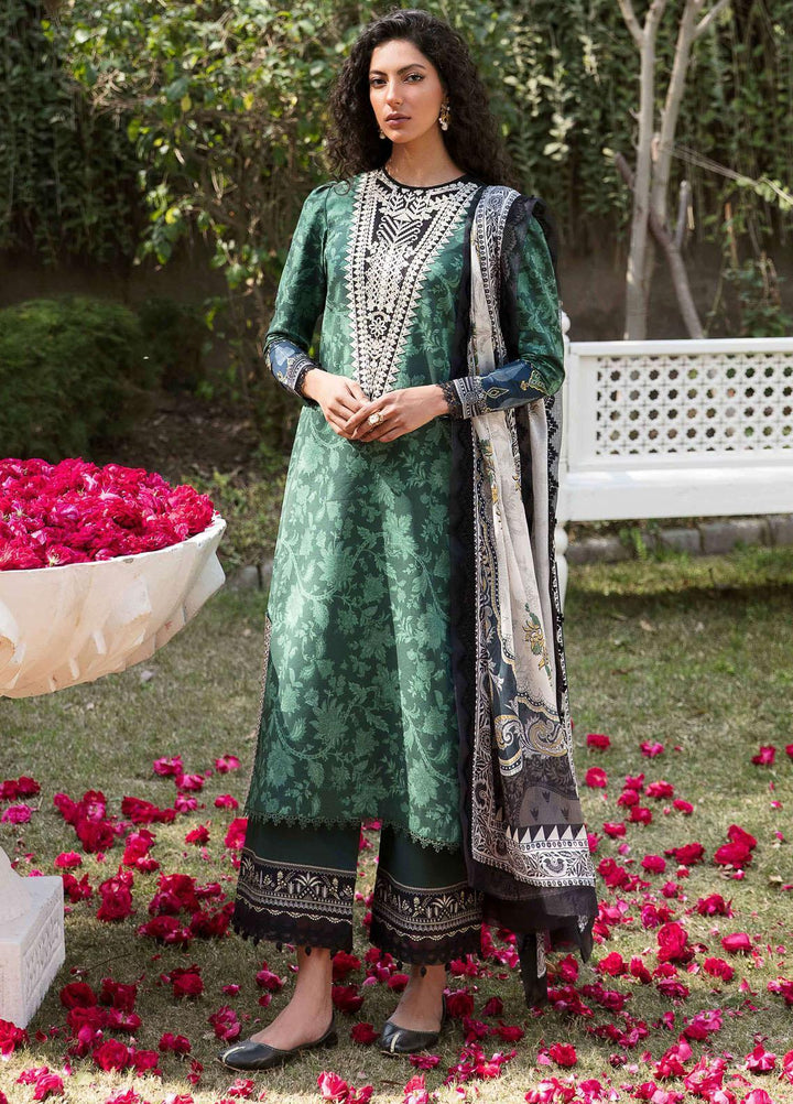 Afsanah By Seran Embroidered Lawn Suits Unstitched 3 Piece SRN23A D-01 Anjuman - Summer Collection