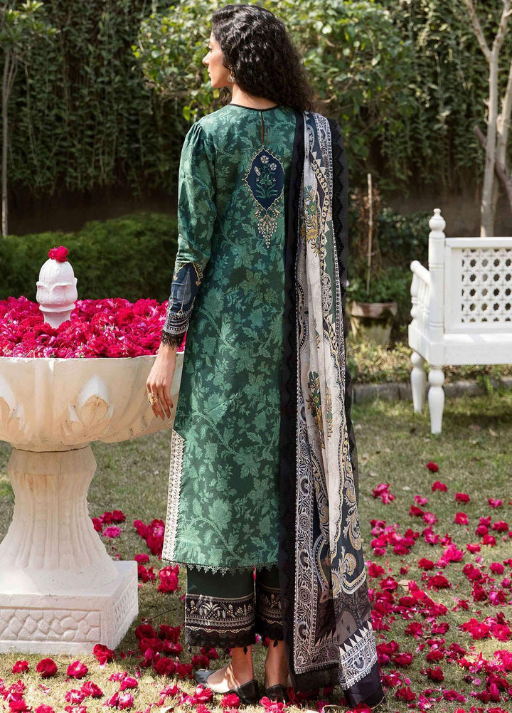 Afsanah By Seran Embroidered Lawn Suits Unstitched 3 Piece SRN23A D-01 Anjuman - Summer Collection