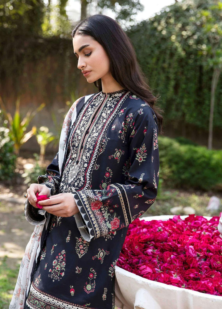 Afsanah By Seran Embroidered Lawn Suits Unstitched 3 Piece SRN23A D-05 Jahanara - Summer Collection