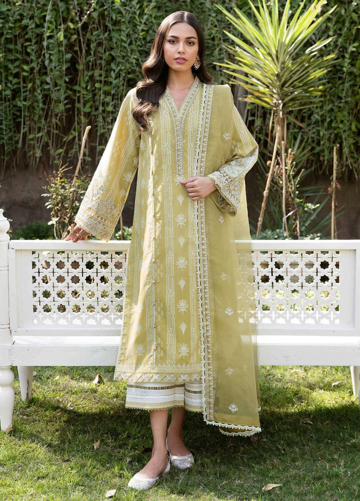 Afsanah By Seran Embroidered Lawn Suits Unstitched 3 Piece SRN23A D-06 Amaltaas - Summer Collection