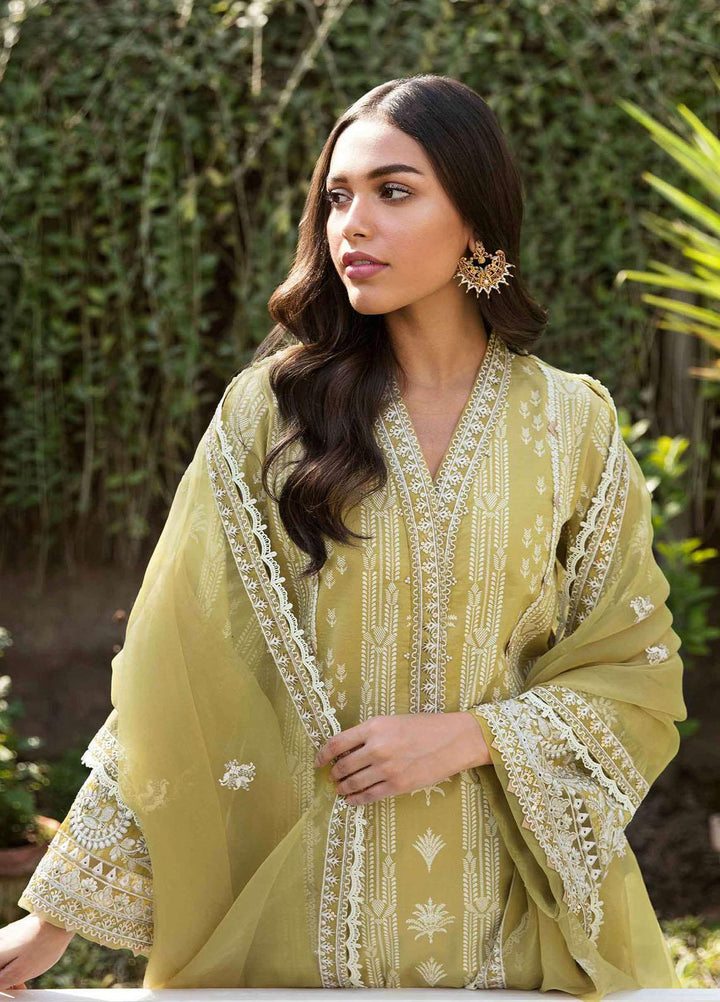Afsanah By Seran Embroidered Lawn Suits Unstitched 3 Piece SRN23A D-06 Amaltaas - Summer Collection