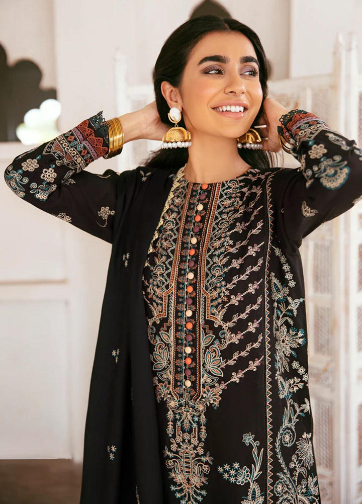 Afsanay By Florent Embroidered Khaddar Suits Unstitched 3 Piece FL23LCK FLK-2A - Winter Collection