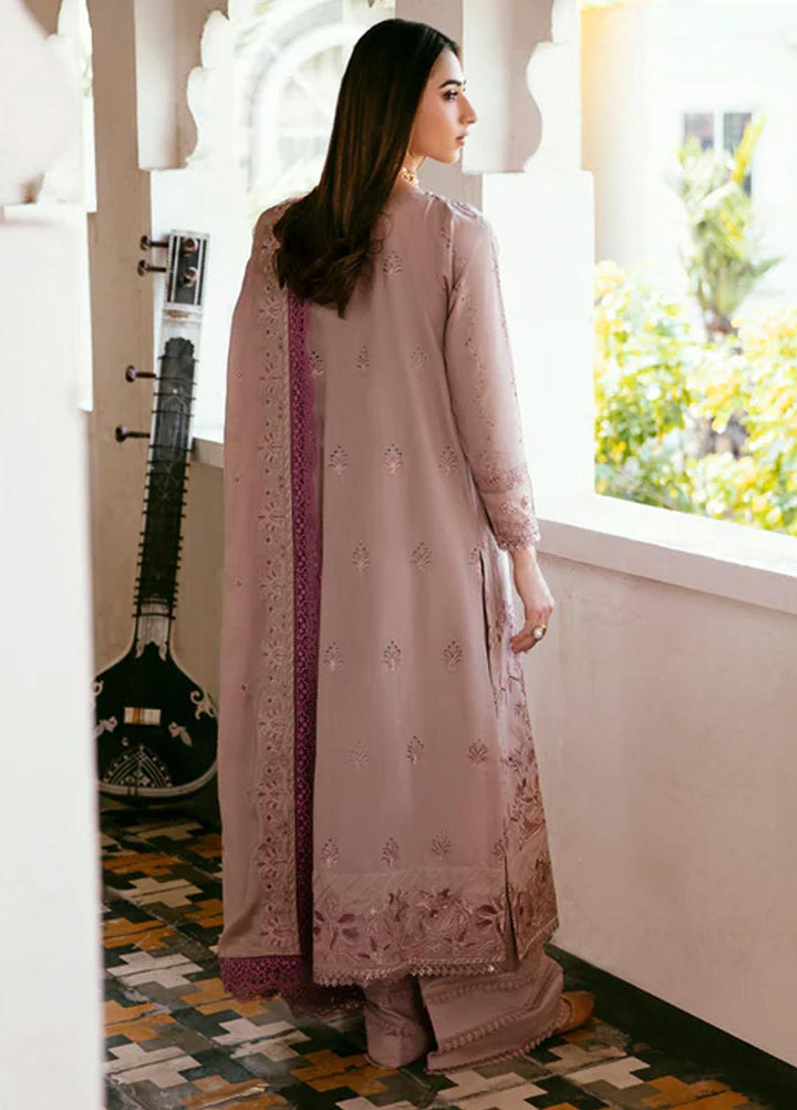 Afsanay By Florent Embroidered Khaddar Suits Unstitched 3 Piece FL23LCK FLK-4A - Winter Collection