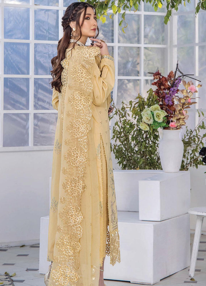 Afsoon By Humdum Embroidered Swiss Lawn Suits Unstitched 3 Piece HD23AF D7 - Summer Collection