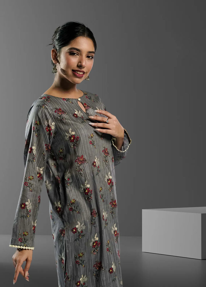 Ahlam by Safa Textiles Pret Cambric 2 Piece Suit Cawlan