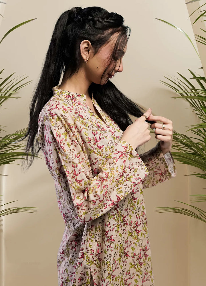 Ahlam by Safa Textiles Pret Cambric 2 Piece Suit Floral Finesse