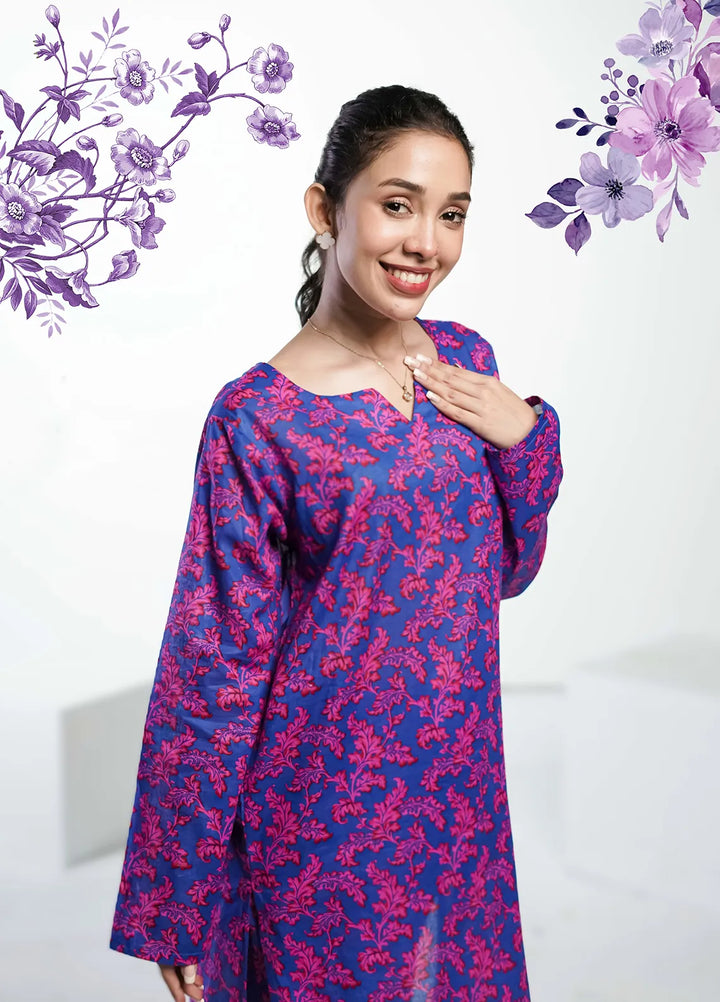 Ahlam by Safa Textiles Pret Cambric 2 Piece Suit Horizon