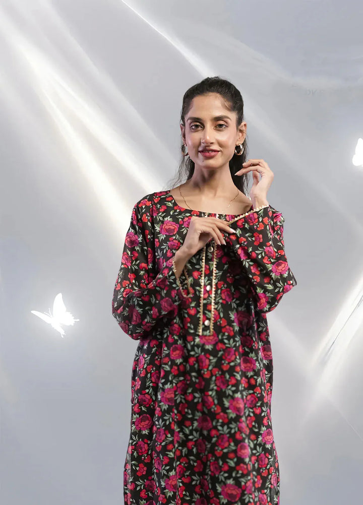 Ahlam by Safa Textiles Pret Cambric 2 Piece Suit Shadow Florals