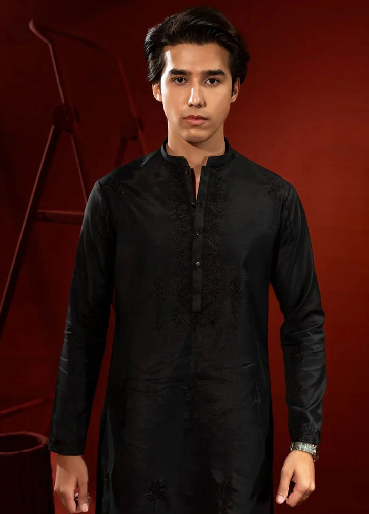 Ahmad Raza Embroidered Men Kurta Pajama - AR9019