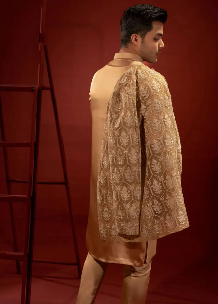 Ahmad Raza Embroidered Men Prince Suit - AR9024