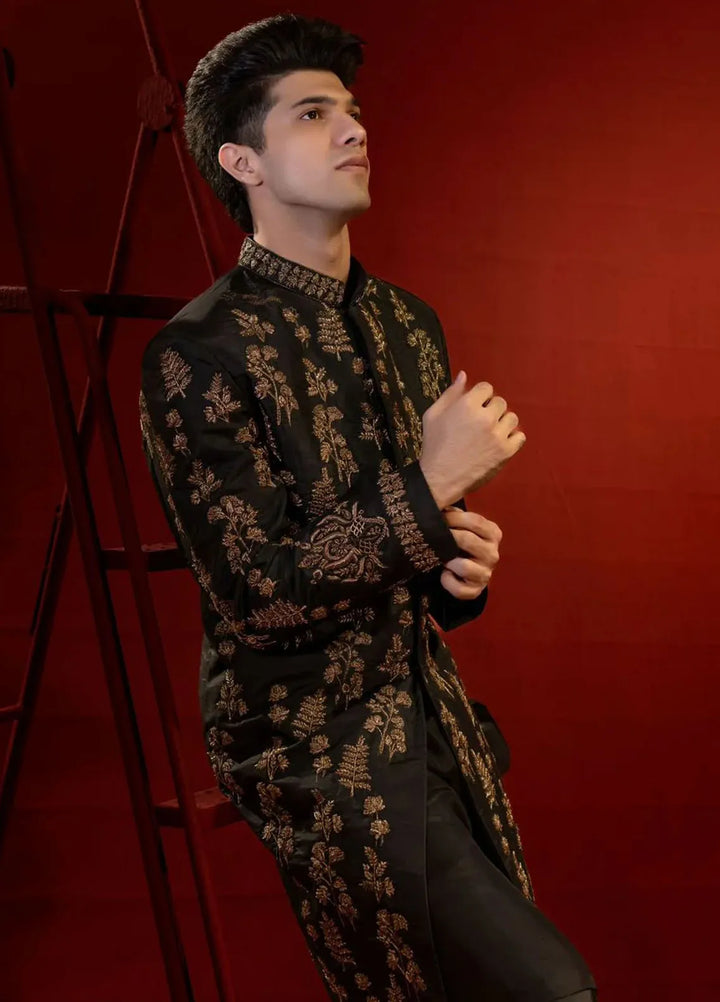 Ahmad Raza Embroidered Men Sherwani - AR9028