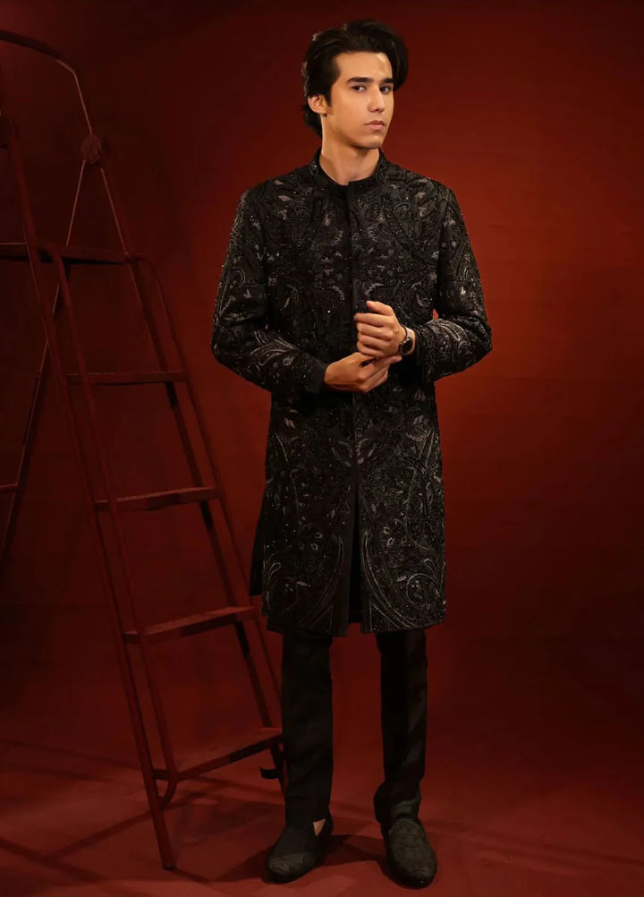 Ahmad Raza Fancy Men Sherwani - AR9034