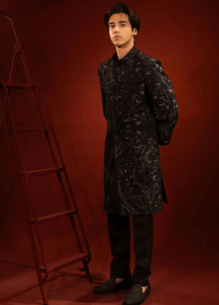 Ahmad Raza Fancy Men Sherwani - AR9034