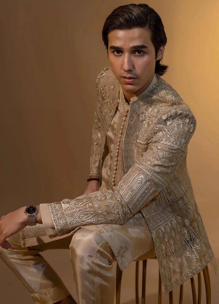 Ahmad Raza Formal Men 3 Piece Suit - AR5141