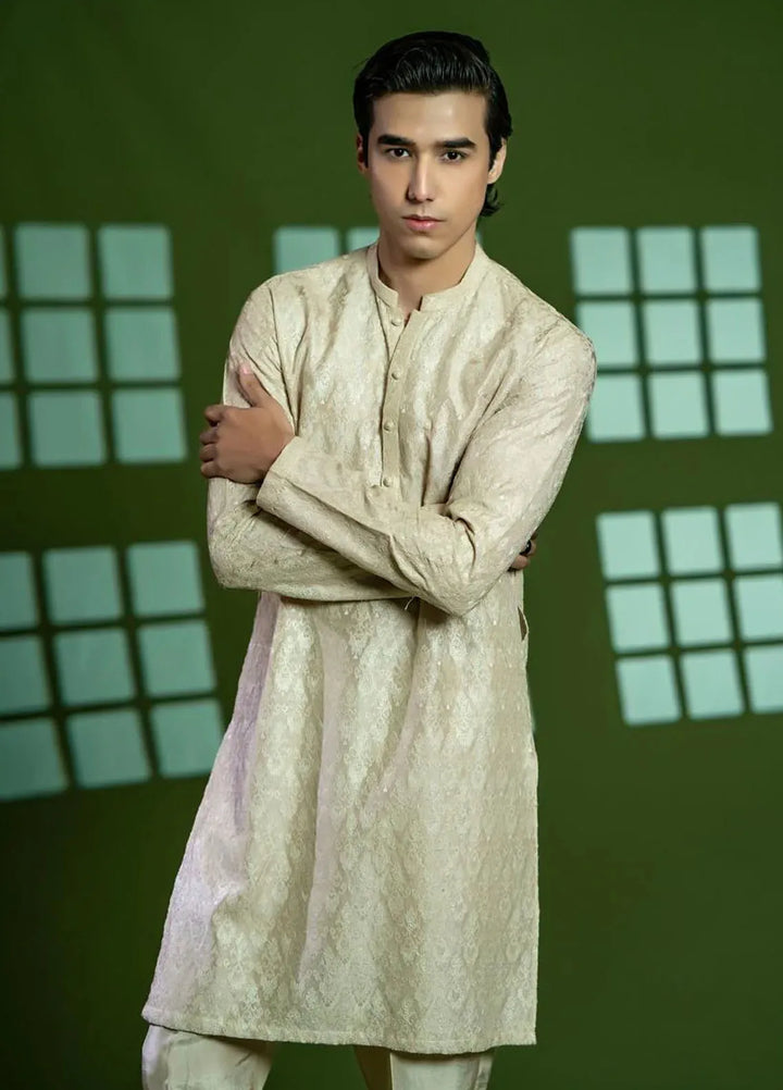 Ahmad Raza Formal Silk Mens 2 Piece Suit AR5153