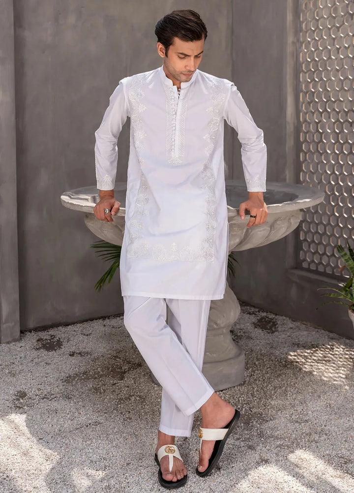 Ahmad Raza Pret Embroidered Cotton 2 Piece Suit AR-5074