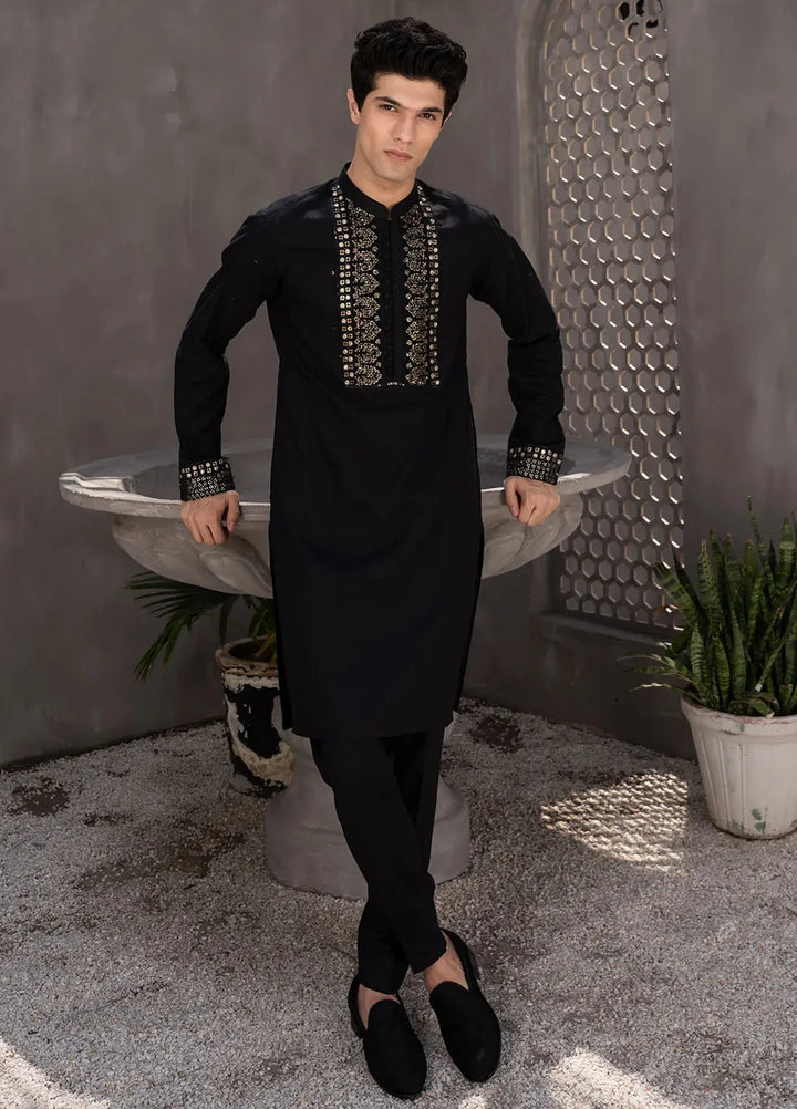 Ahmad Raza Pret Embroidered Cotton 2 Piece Suit AR-5079