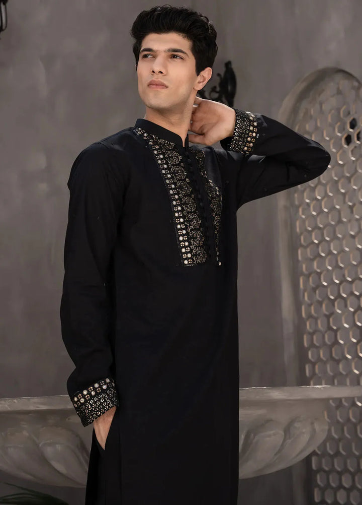 Ahmad Raza Pret Embroidered Cotton 2 Piece Suit AR-5079