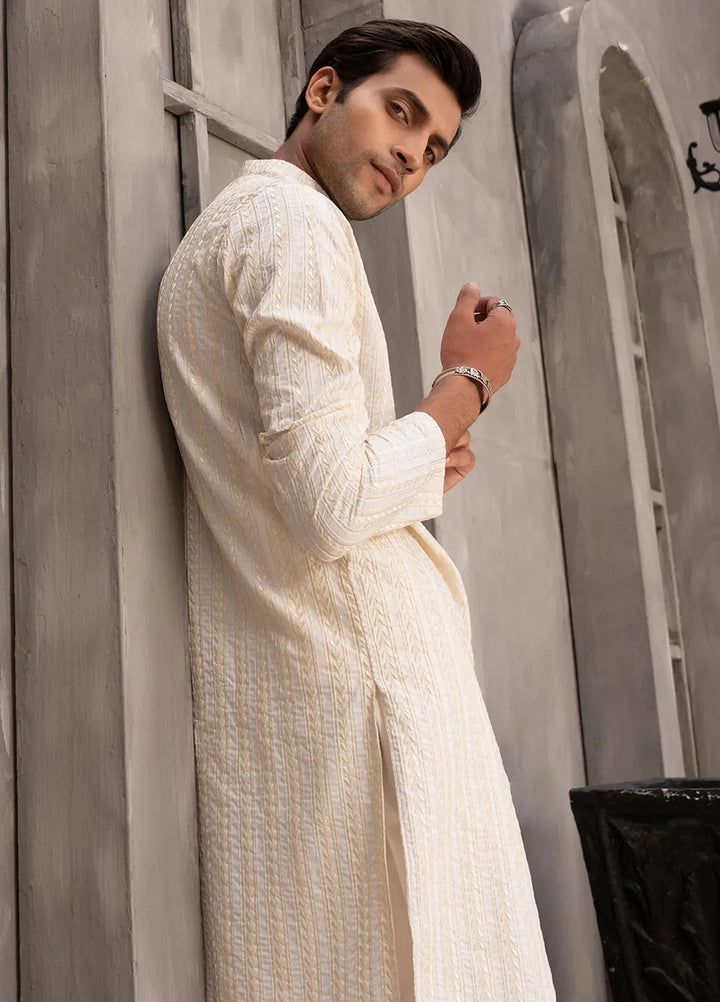Ahmad Raza Pret Embroidered Wash N Wear 2 Piece Suit AR-5073