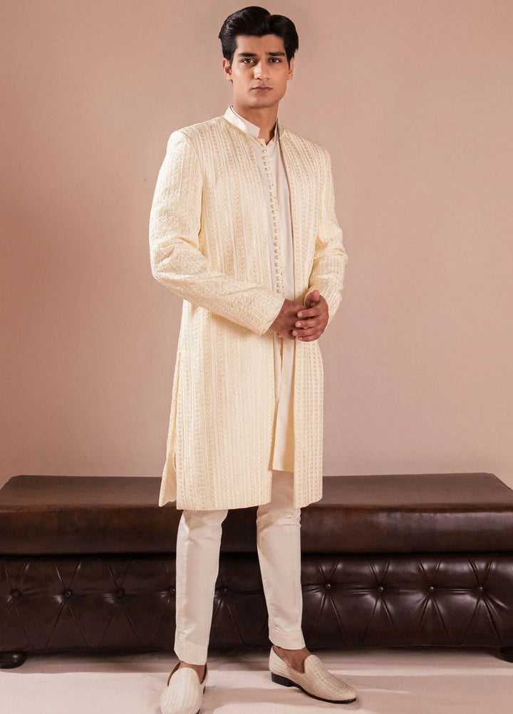 Ahmad Raza Pret Embroidered Wash N Wear 3 Piece Suit AR-9001
