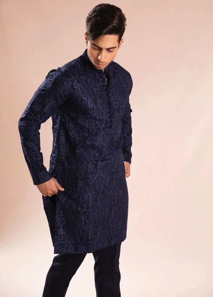 Ahmad Raza Wash N Wear Embroidered Men Kurta Pajama -  AR5105
