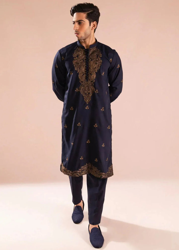 Ahmad Raza Wash N Wear Embroidered Men Kurta Pajama -  AR5110