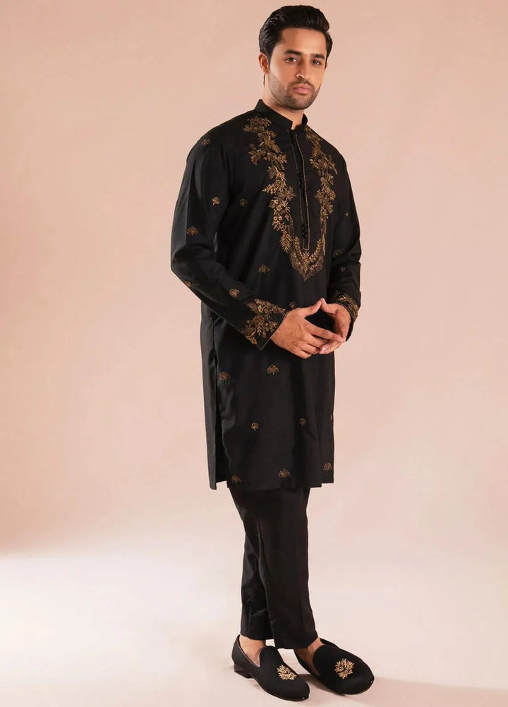 Ahmad Raza Wash N Wear Embroidered Men Kurta Pajama -  AR5112