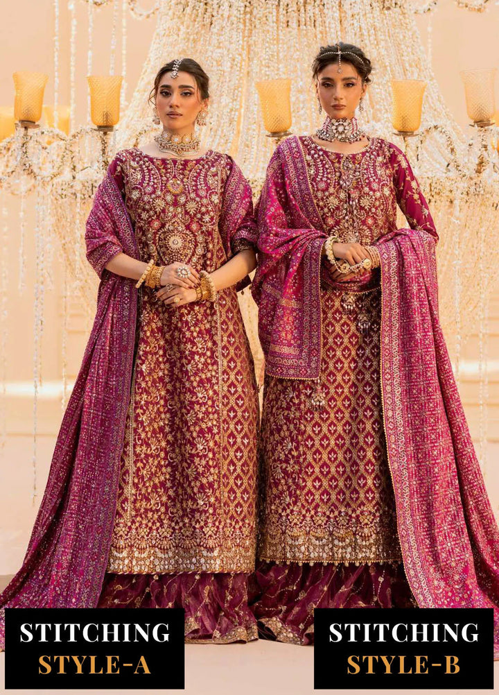 Aik Atelier Embroidered Kataan Silk Suit Unstitched 3 Piece AIK25WF Look-10 - Formals Collection