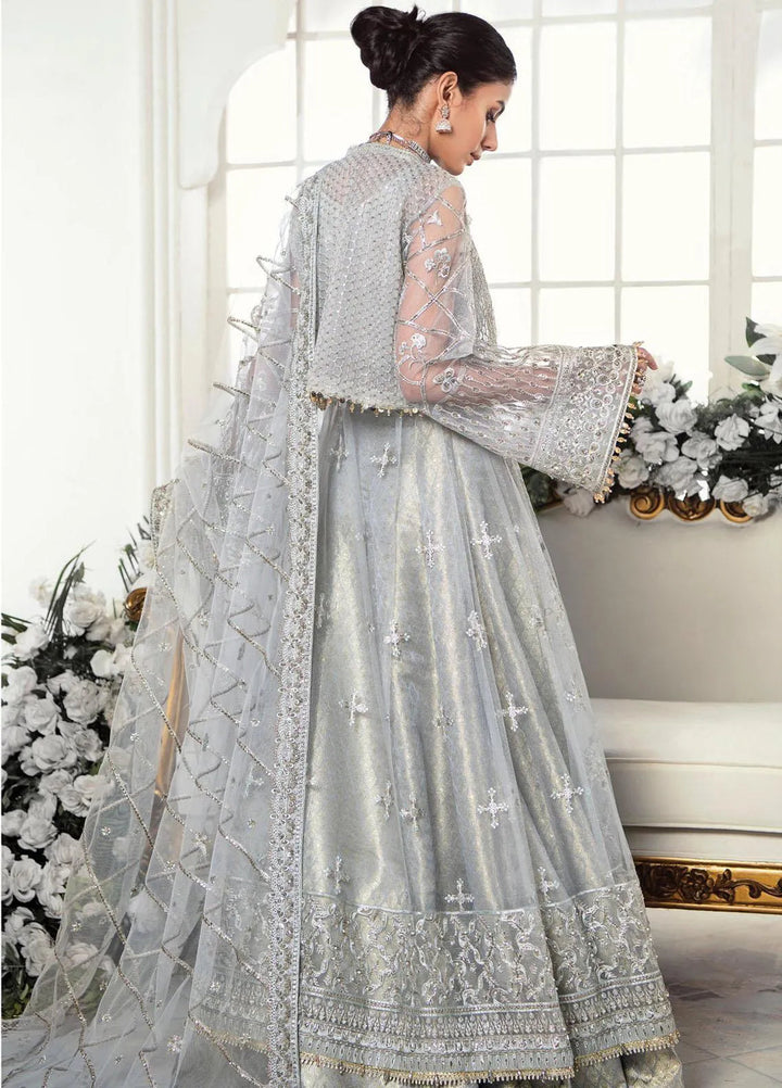 AIK Atelier Embroidered Net Unstitched Suits 3 Piece AIK22WF Look-07 - Luxury Collection