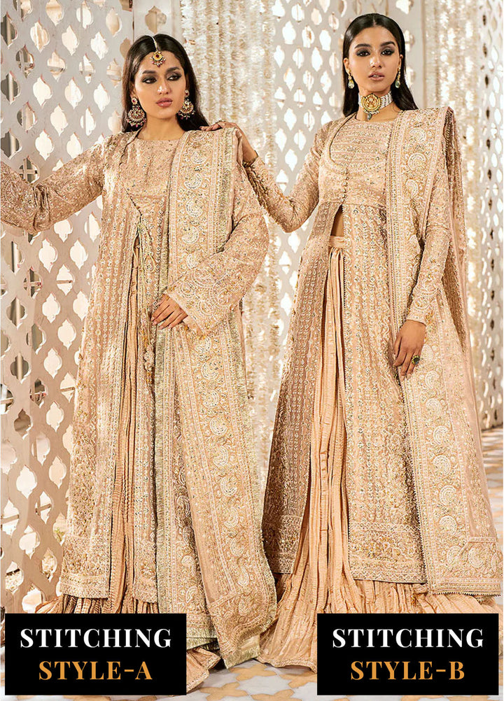 AIK Atelier Embroidered Tissue Suits Unstitched 3 Piece AIK24WF Look 06 - Wedding Collection