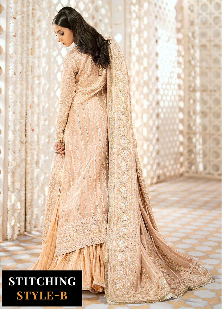 AIK Atelier Embroidered Tissue Suits Unstitched 3 Piece AIK24WF Look 06 - Wedding Collection