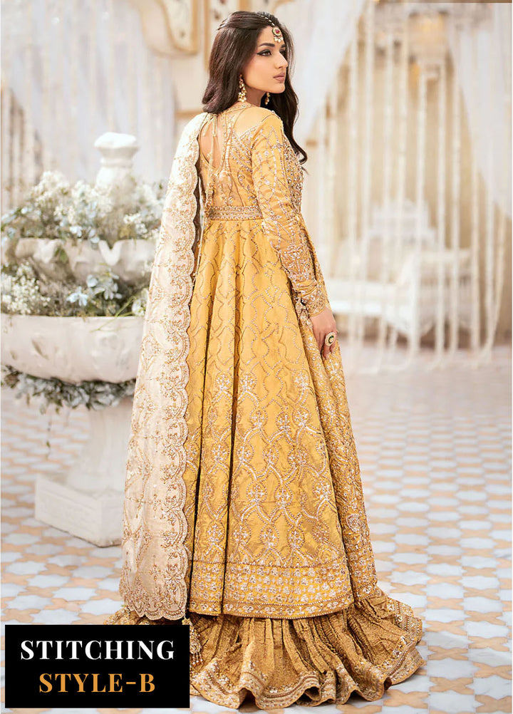 AIK Atelier Embroidered Tissue Suits Unstitched 3 Piece AIK24WF Look 09 - Wedding Collection