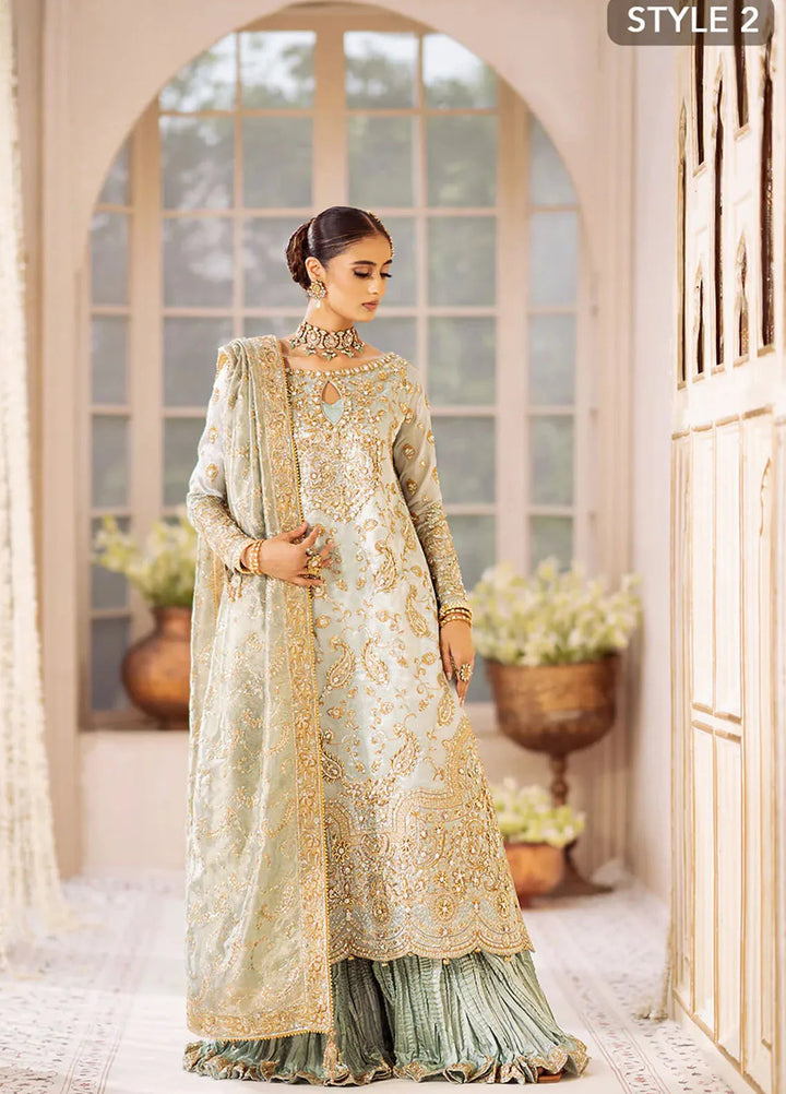 AIK Atelier Embroidered Tissue Suits Unstitched 3 Piece AIK24WF2 Look 03 - Wedding Collection