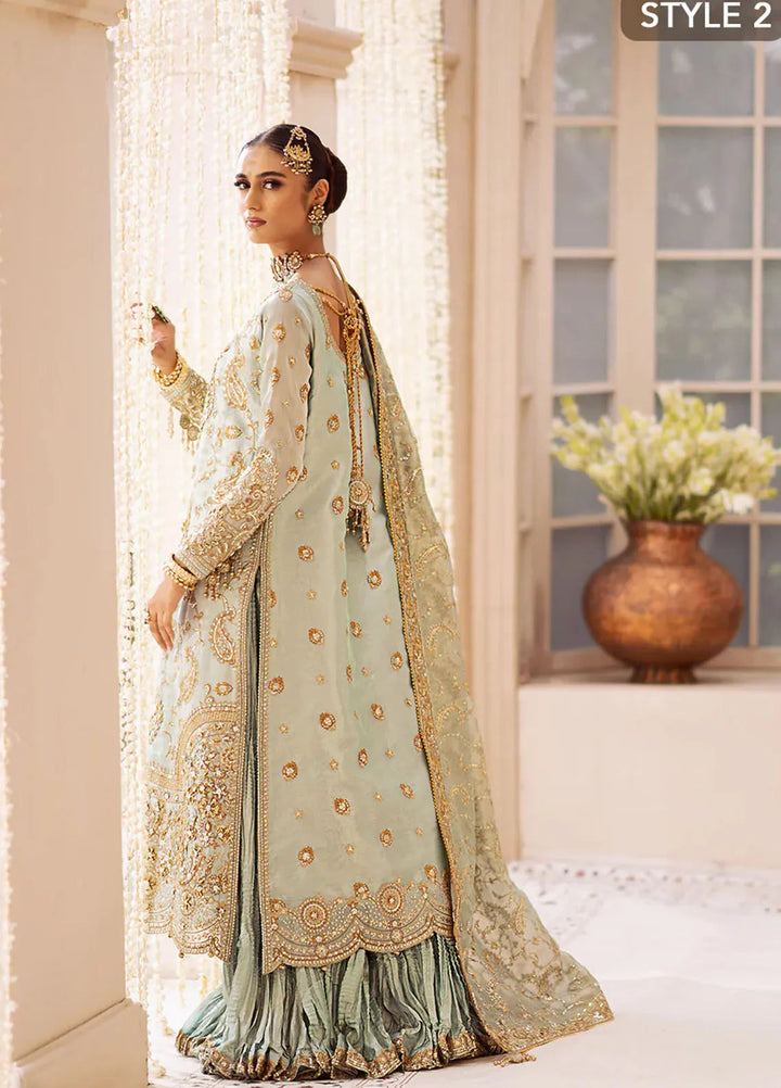 AIK Atelier Embroidered Tissue Suits Unstitched 3 Piece AIK24WF2 Look 03 - Wedding Collection